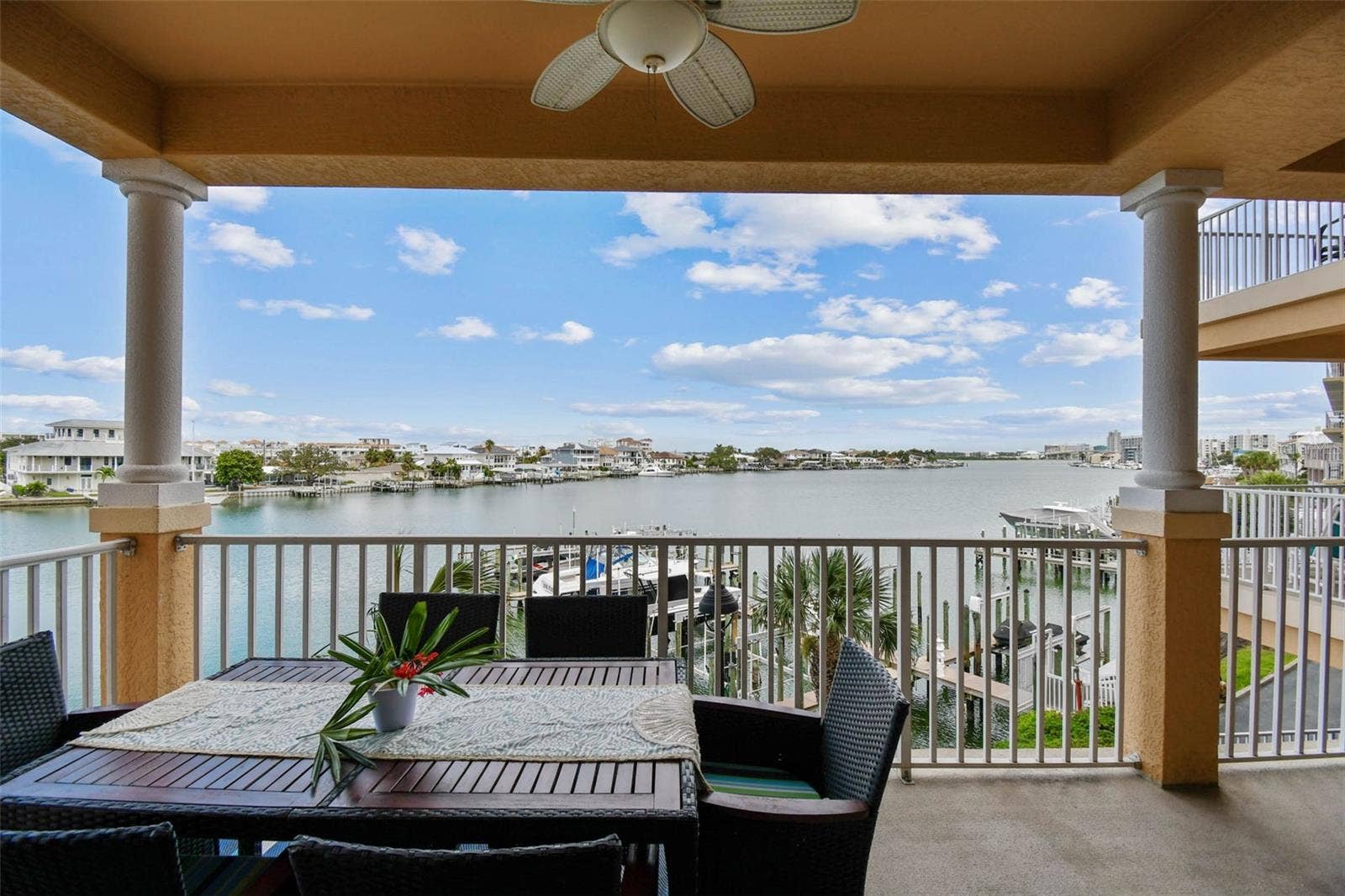 530 S GULFVIEW BOULEVARD, #304, Clearwater Beach, FL 33767 Generous patio spans the main living areas and primary bedroom