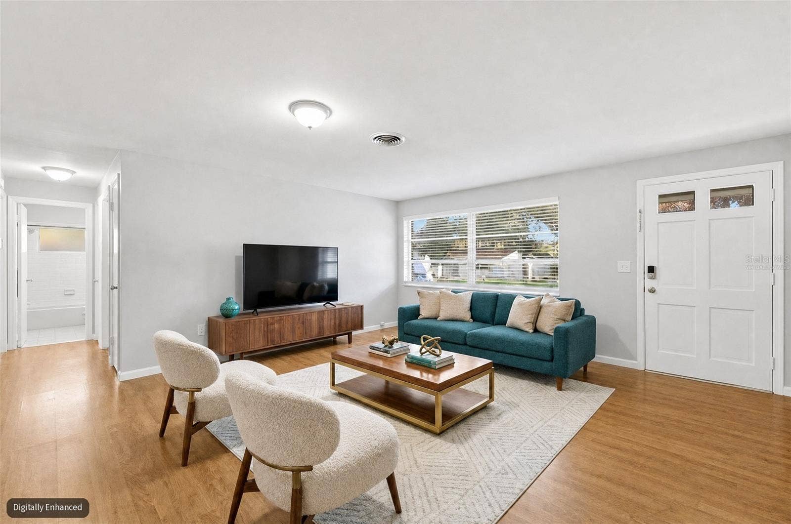 Living Room Virtually Staged