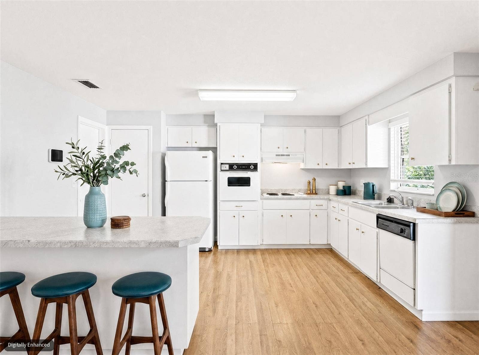 Kitchen Virtually Staged