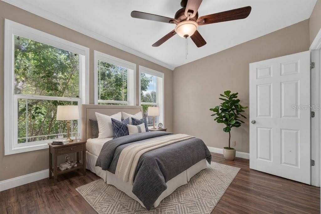 701 FISH LIPS LANE, Ruskin, FL 33570 701 digitally enhanced Guest bedroom