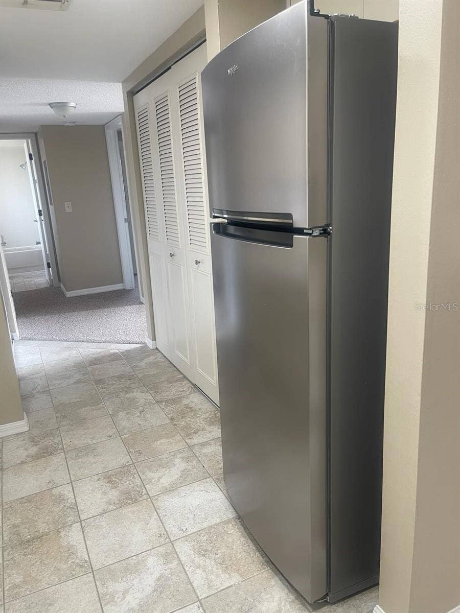 Brand New Fridge in Kitchen