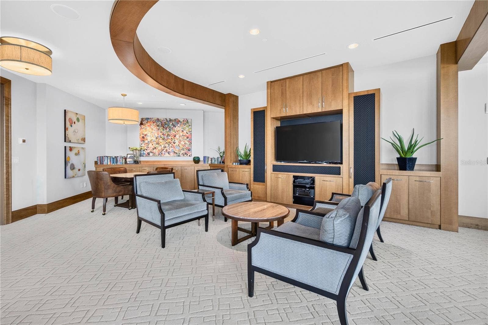 180 BEACH DRIVE NE, #502, St Petersburg, FL 33701 Community Study/Card Room