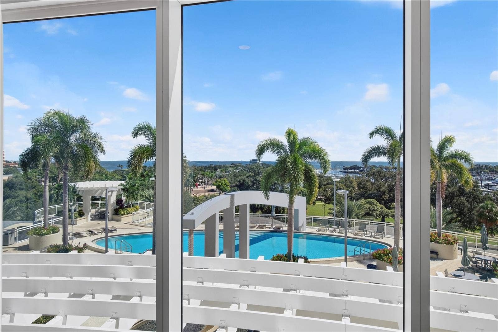 180 BEACH DRIVE NE, #502, St Petersburg, FL 33701 View from Family Room