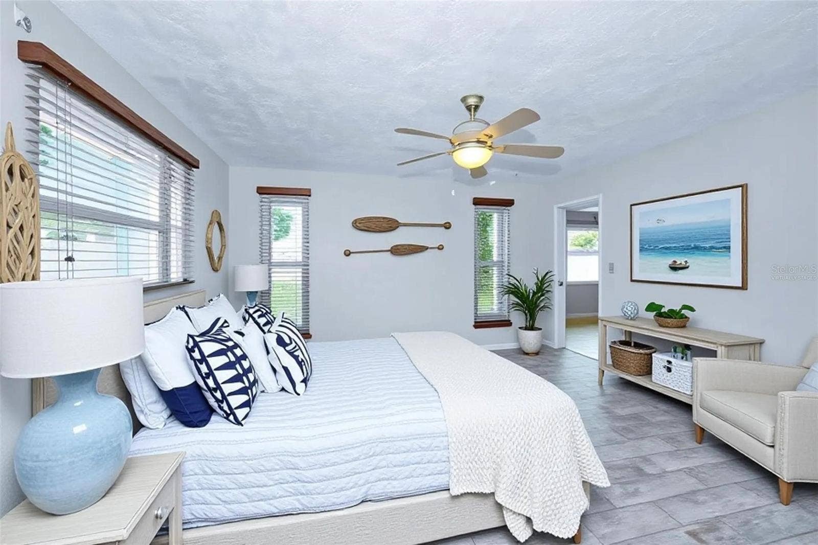13760 87TH PLACE, Seminole, FL 33776 Virtually Staged Primary Bedroom