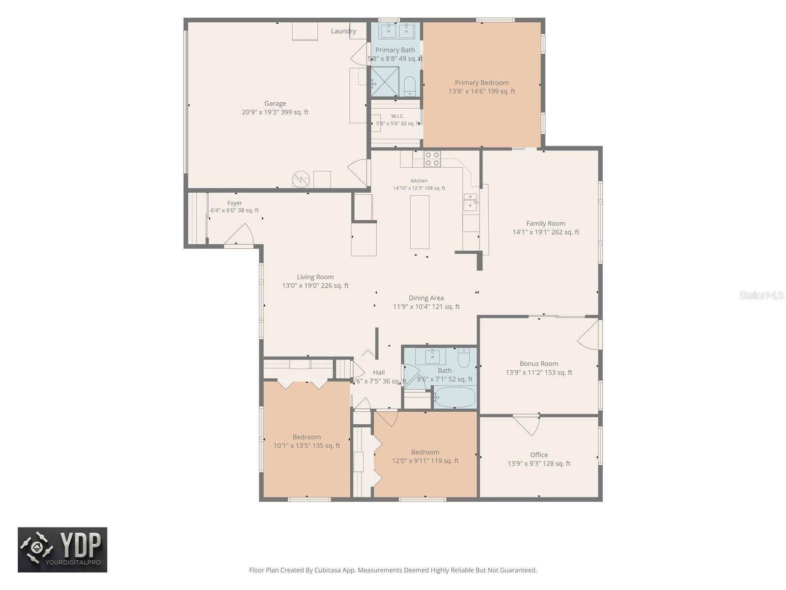 13760 87TH PLACE, Seminole, FL 33776 Floor Plan