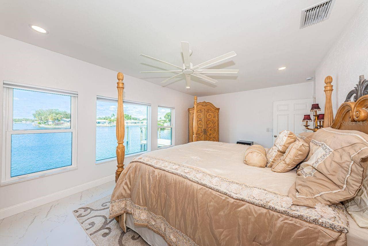 4280 13TH LANE NE, St Petersburg, FL 33703 Beautiful water views from primary bedroom