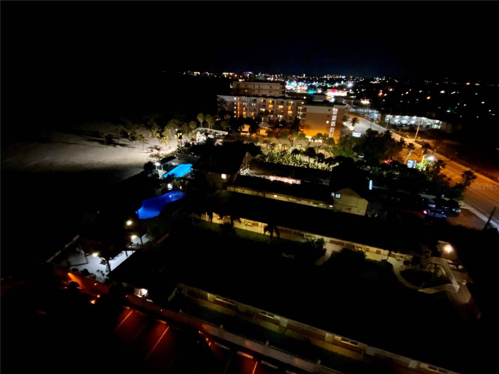 3820 GULF BOULEVARD, #608, St Pete Beach, FL 33706 Night view