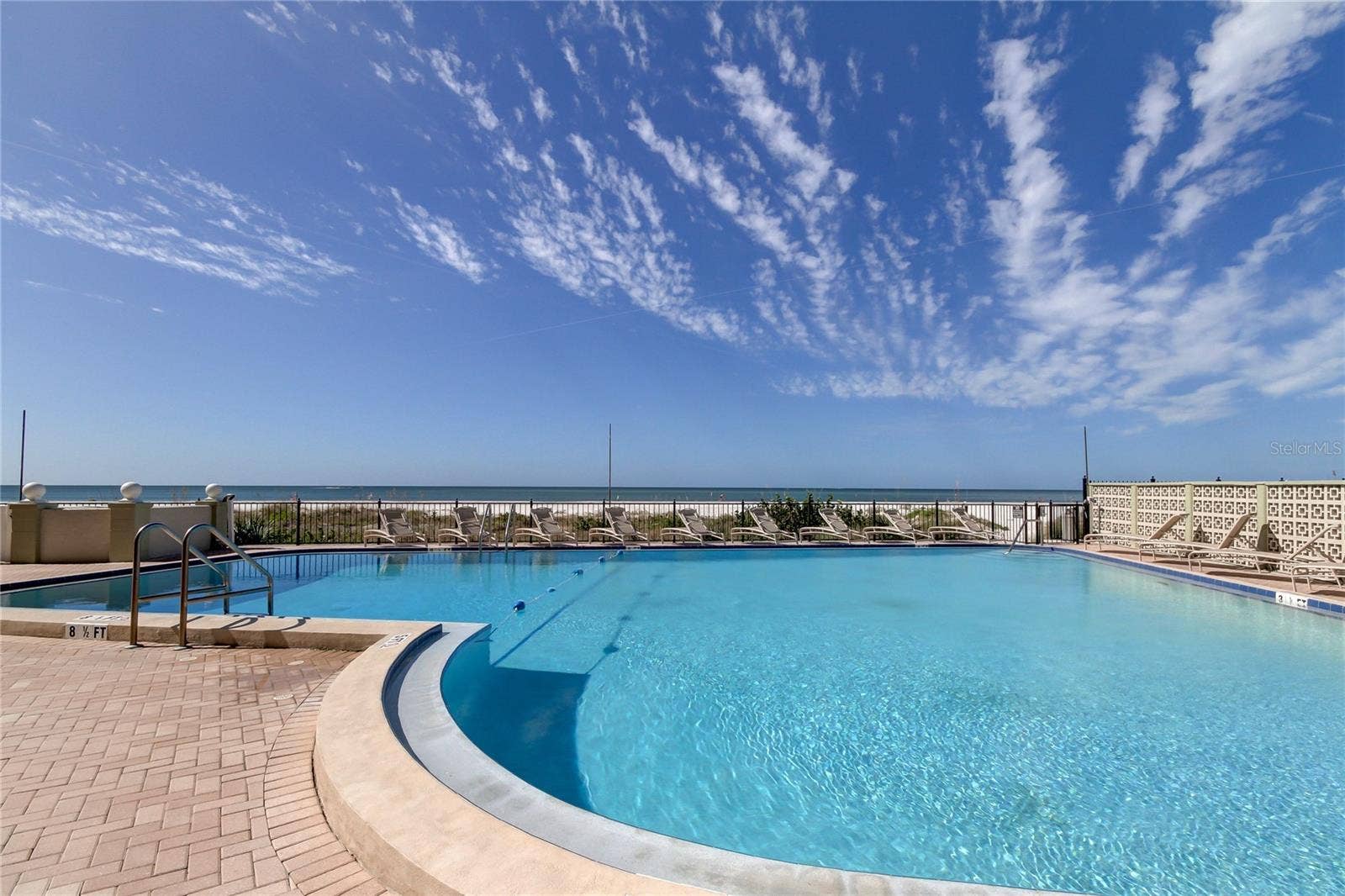 3820 GULF BOULEVARD, #608, St Pete Beach, FL 33706 Gulf front community pool