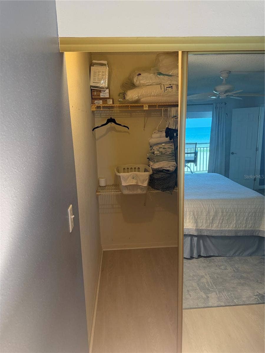 1270 GULF BOULEVARD, #707, Clearwater Beach, FL 33767 Walk in closet in Primary