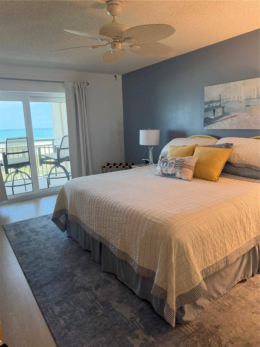 1270 GULF BOULEVARD, #707, Clearwater Beach, FL 33767 Primary with balcony views and access
