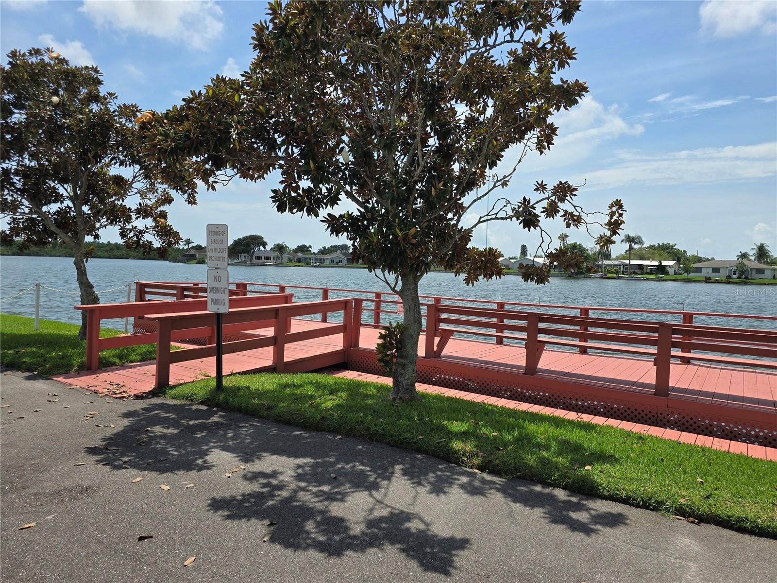 2122 WATERVIEW DRIVE, Holiday, FL 34691 Fishing Dock on Lake Conley