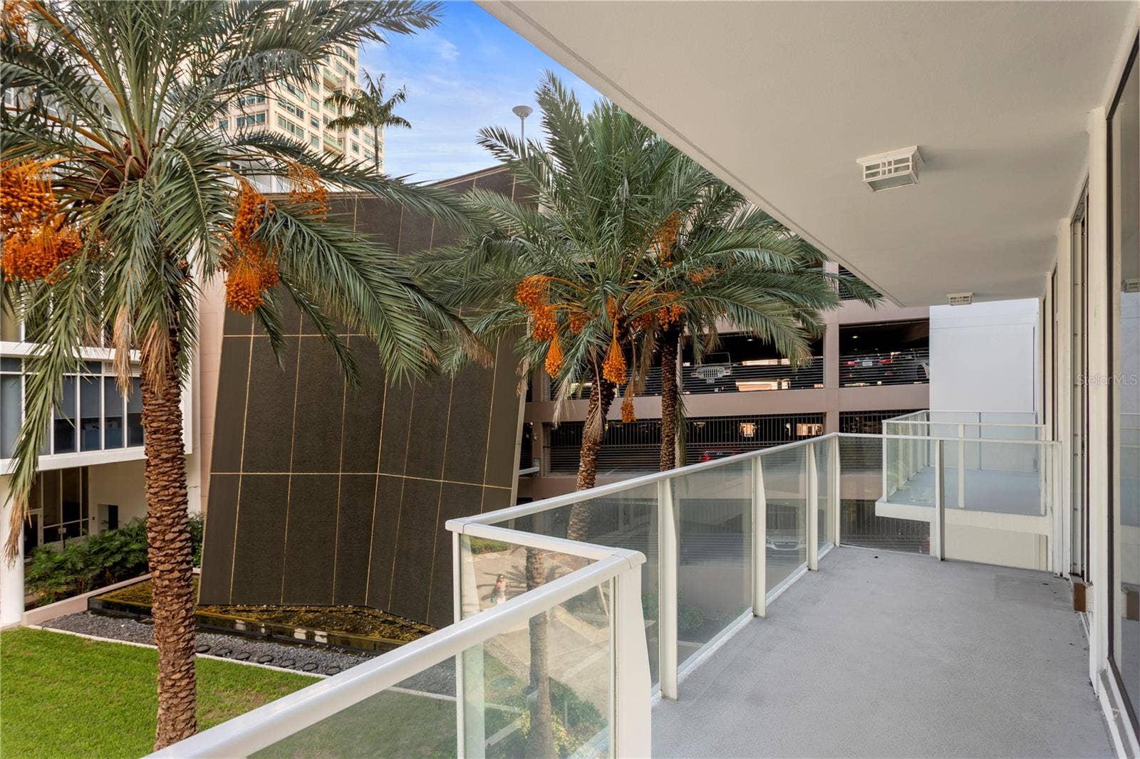 175 1ST STREET S, #303, St Petersburg, FL 33701 Balcony view + view of second balcony off your primary bedroom