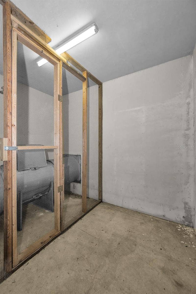 extra storage unit in garage