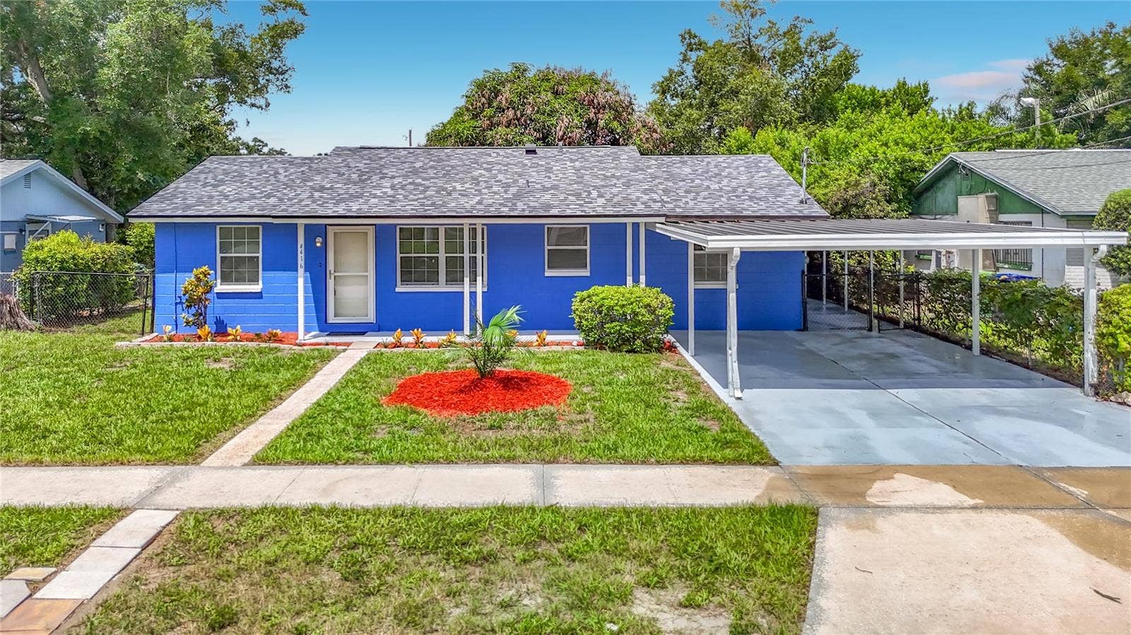 4416 N JOHN BELL JR DRIVE, Tampa, FL 33610 Front of Home