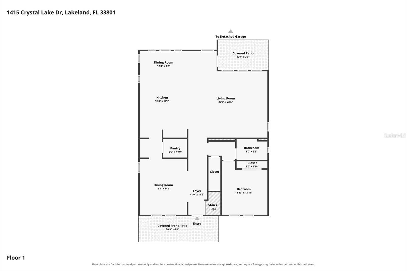 1415 CRYSTAL LAKE DRIVE, Lakeland, FL 33801 1415 CRYSTAL LAKE DRIVE, Lakeland, FL 33801
