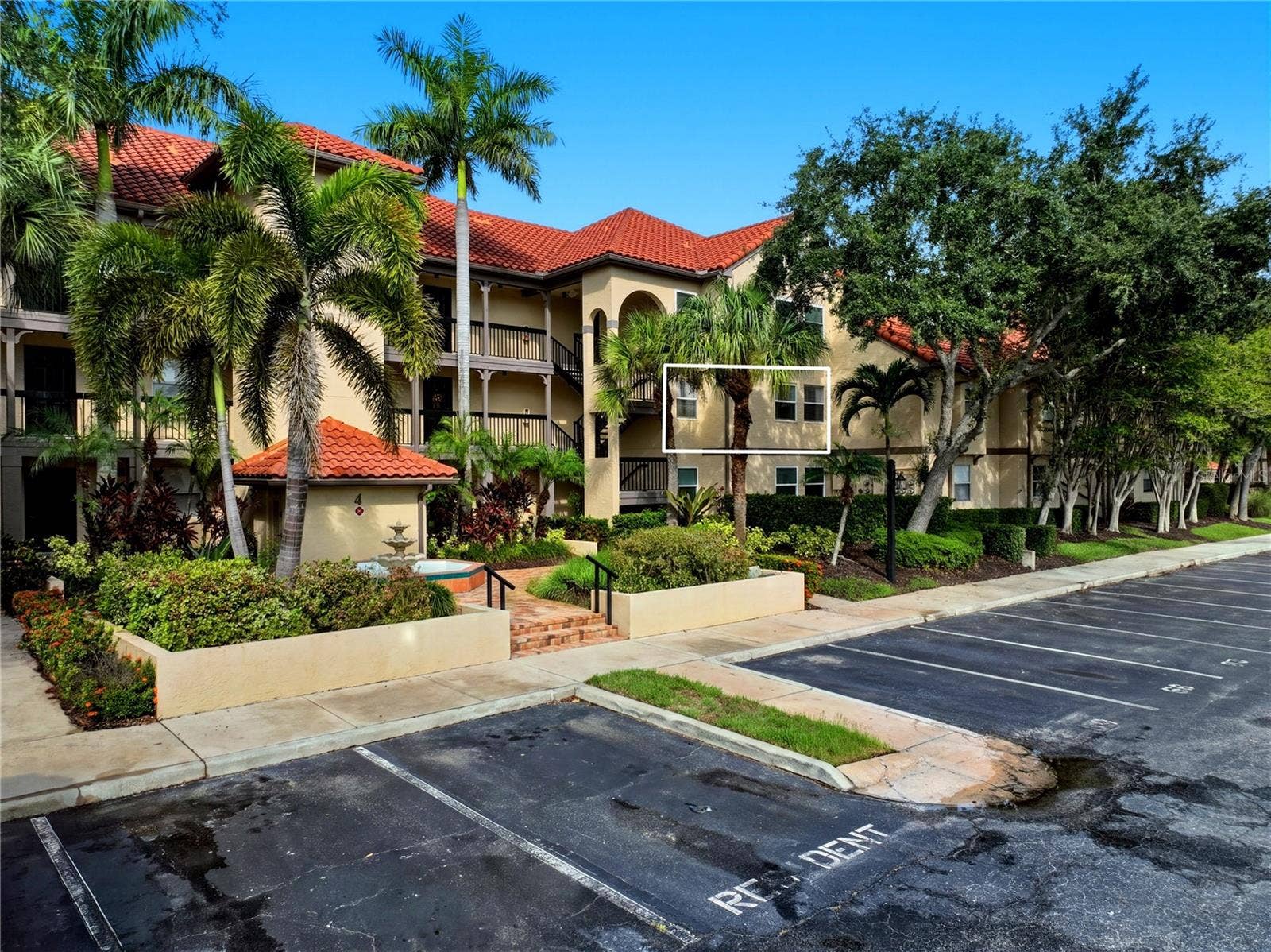2400 FEATHER SOUND DRIVE, #427, Clearwater, FL 33762 Parking Spot #69 is Located to the Right of Medium. Nice End Space.
