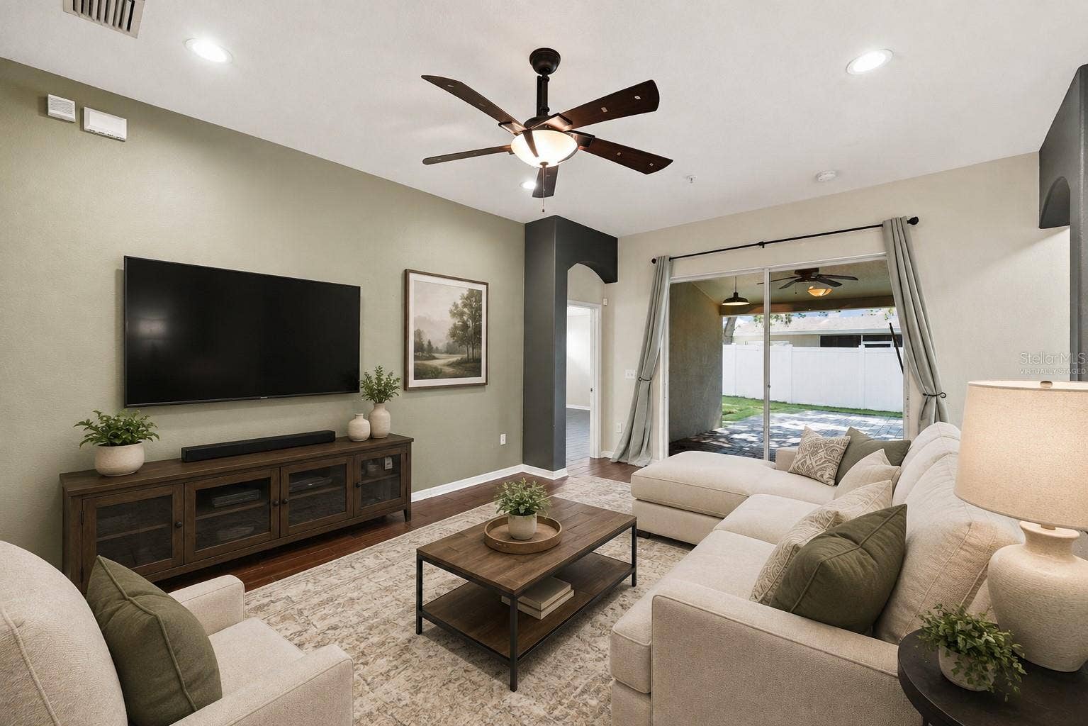 13368 MANDALAY PLACE, Spring Hill, FL 34609 Virtually Staged - Family Room
