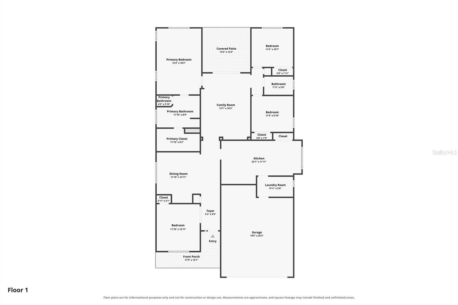 13368 MANDALAY PLACE, Spring Hill, FL 34609 Floorplan