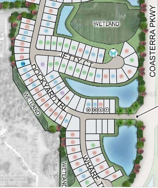 12759 DOCKYARD TRAIL, Palmetto, FL 34221 12759 Dockyard Trail Site Map