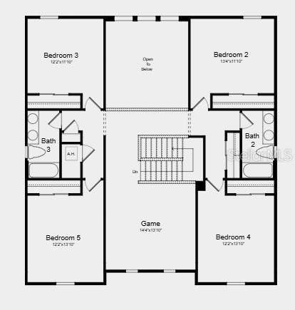 12755 DOCKYARD TRAIL, Palmetto, FL 34221 Floor 2 - Additional Highlights Include: tray ceiling pkg, 8' interior doors, whole house rail with painted spindles, pre-plumb for future laundry sink, outdoor kitchen rough-in, kitchen tile backsplash, 42" upper cabinets, and LVP flooring throughout main living area
