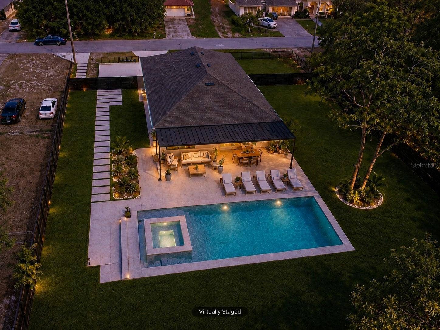 12326 DEEP CREEK DRIVE, Spring Hill, FL 34609 Virtual Walkway, Patio & Pool