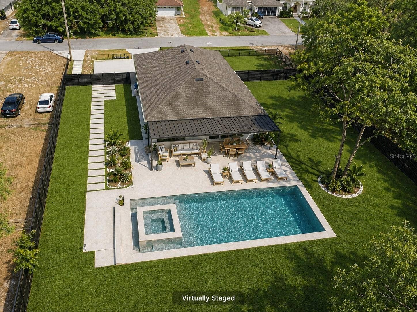 12326 DEEP CREEK DRIVE, Spring Hill, FL 34609 Virtual Walkway, Patio & Pool