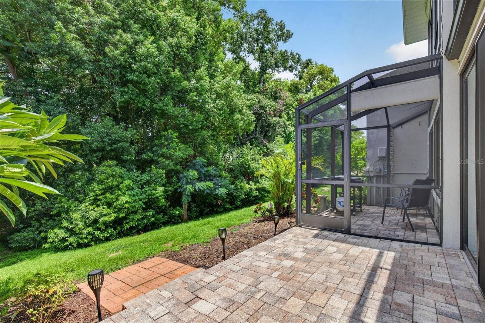 Back Patio & Yard