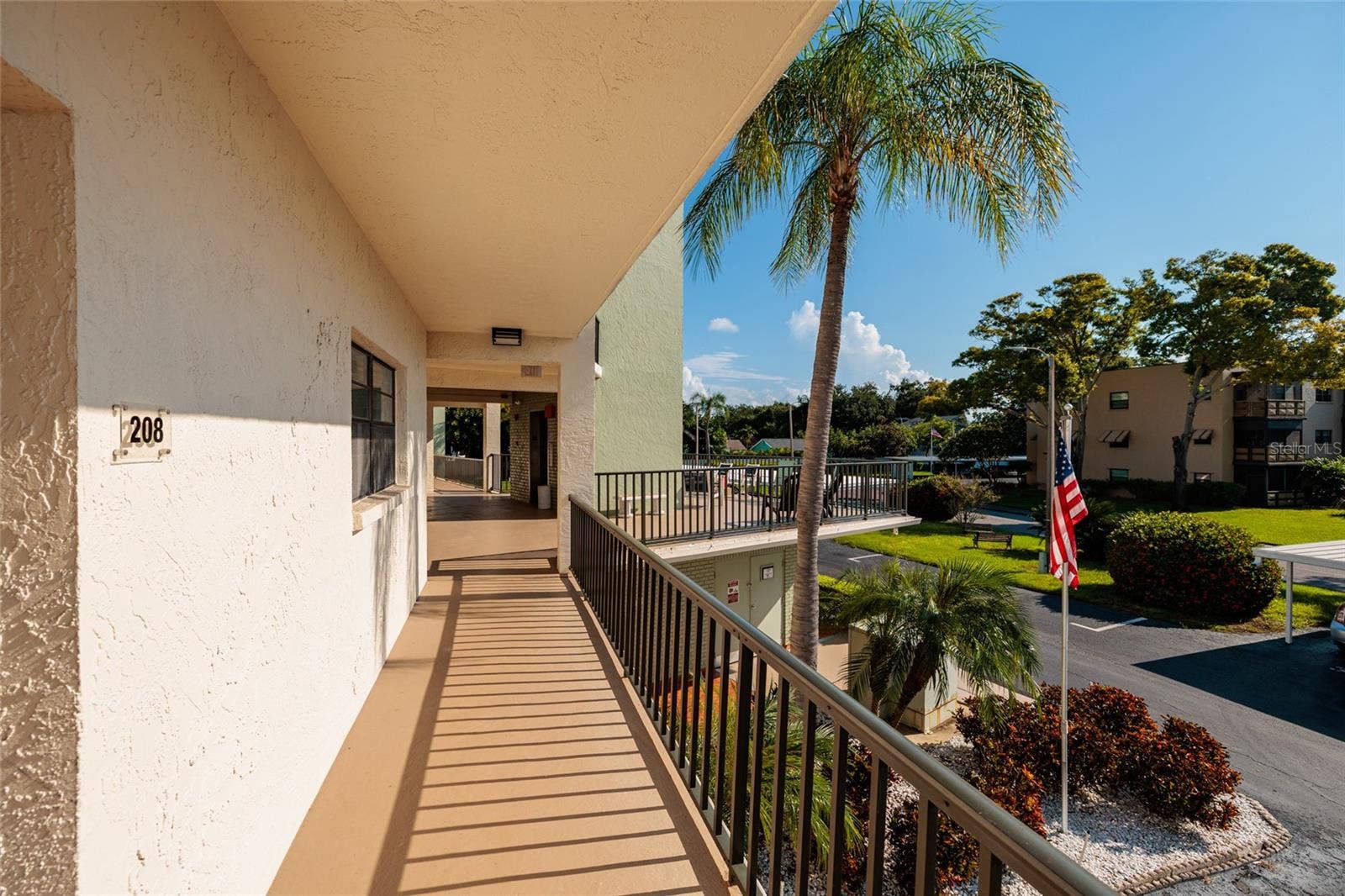 5980 TERRACE PARK DRIVE N, #208, St Petersburg, FL 33709 Just steps to the elevator and laundry room on same floor across from the elevators!