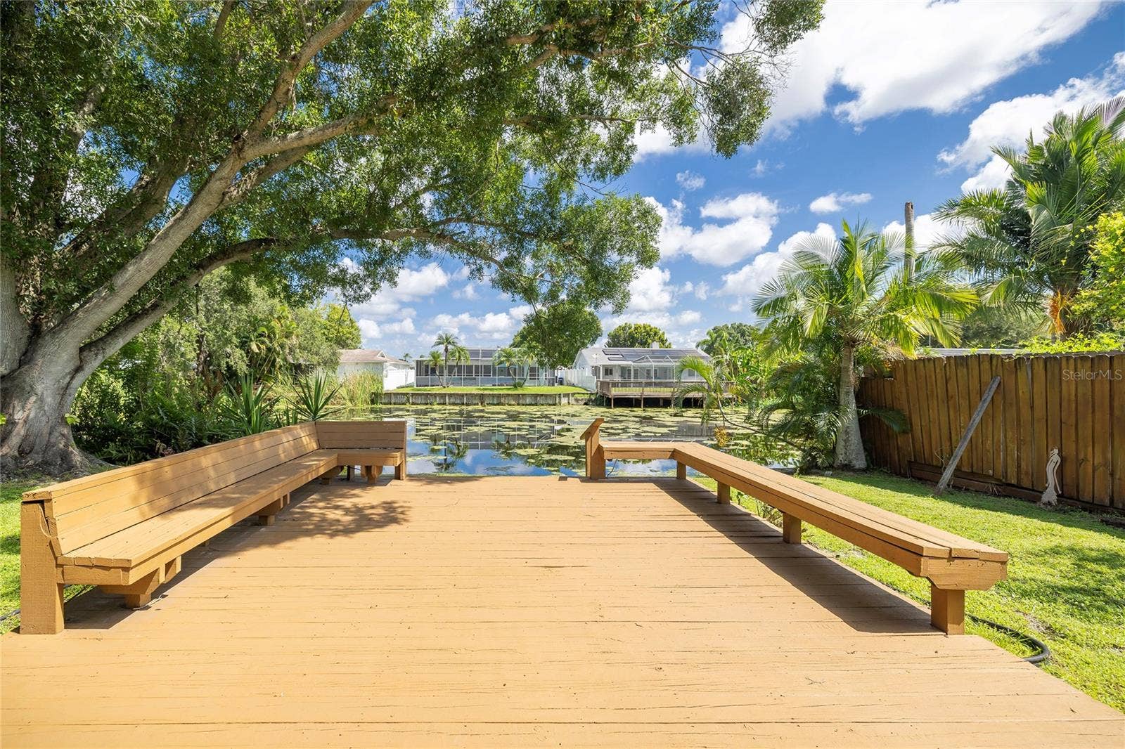 6355 102ND TERRACE N, Pinellas Park, FL 33782 Large Deck overlooking the water