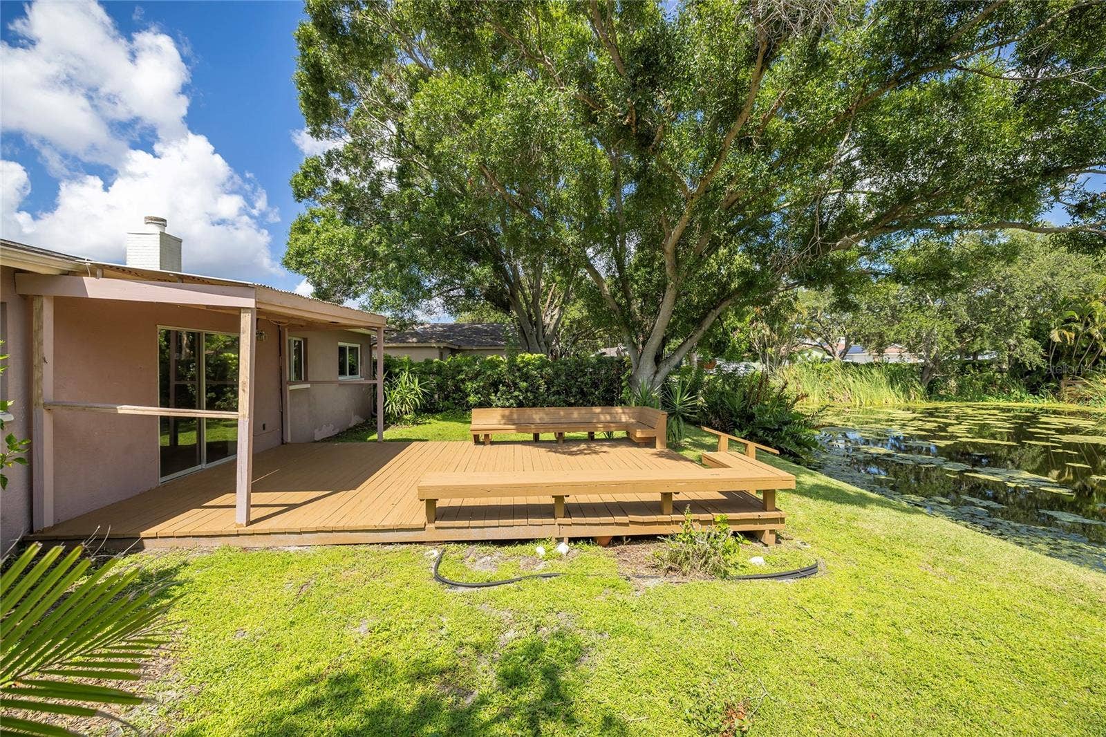 6355 102ND TERRACE N, Pinellas Park, FL 33782 Large Deck overlooking peaceful water