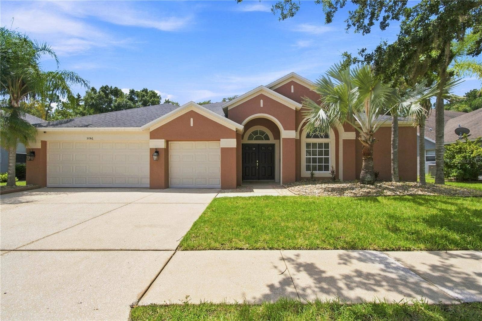 5046 SILVER CHARM TERRACE, Wesley Chapel, FL 33544 Beautiful 4 bed + office, 3.5 bath, 3 car garage pool home on conservation