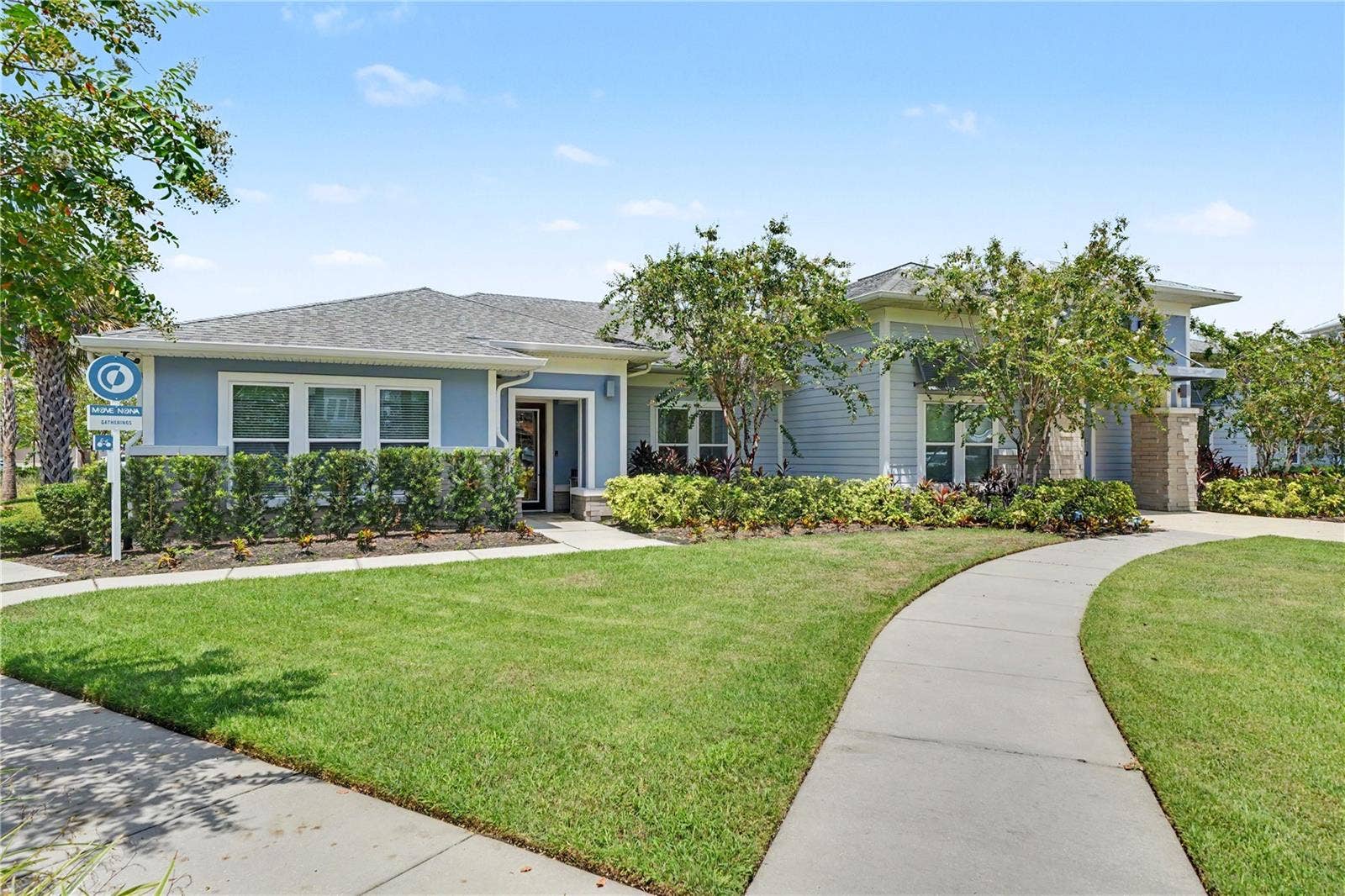 7505 LAUREATE BOULEVARD, #2407, Orlando, FL 32827 Clubhouse that resembles one at a resort. Resort styled pool, fitness center, game room, and large entertainment room and kitchen for get togethers. Very active community. Enjoy meeting new friends, inviting your friends and family to visit, or taking time for yourself in this multi-use feature of The Gatherings.