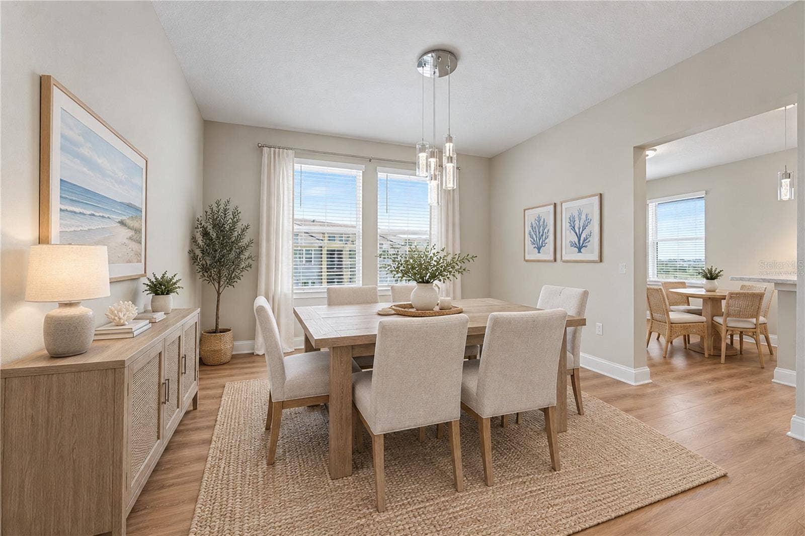 7505 LAUREATE BOULEVARD, #2407, Orlando, FL 32827 Virtually staged dining room