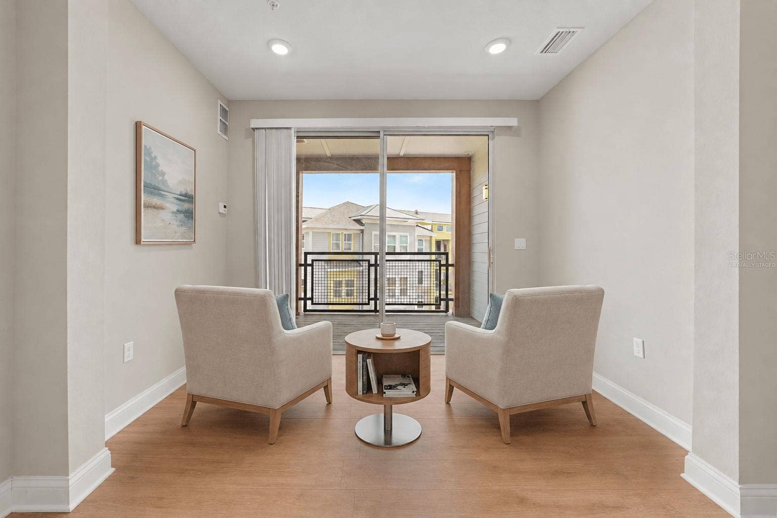 7505 LAUREATE BOULEVARD, #2407, Orlando, FL 32827 Virtually staged sitting room