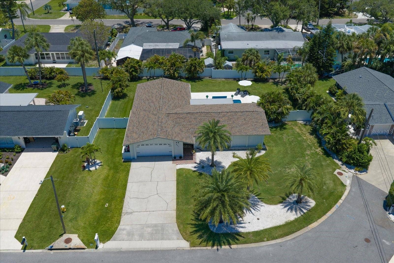very young roof.