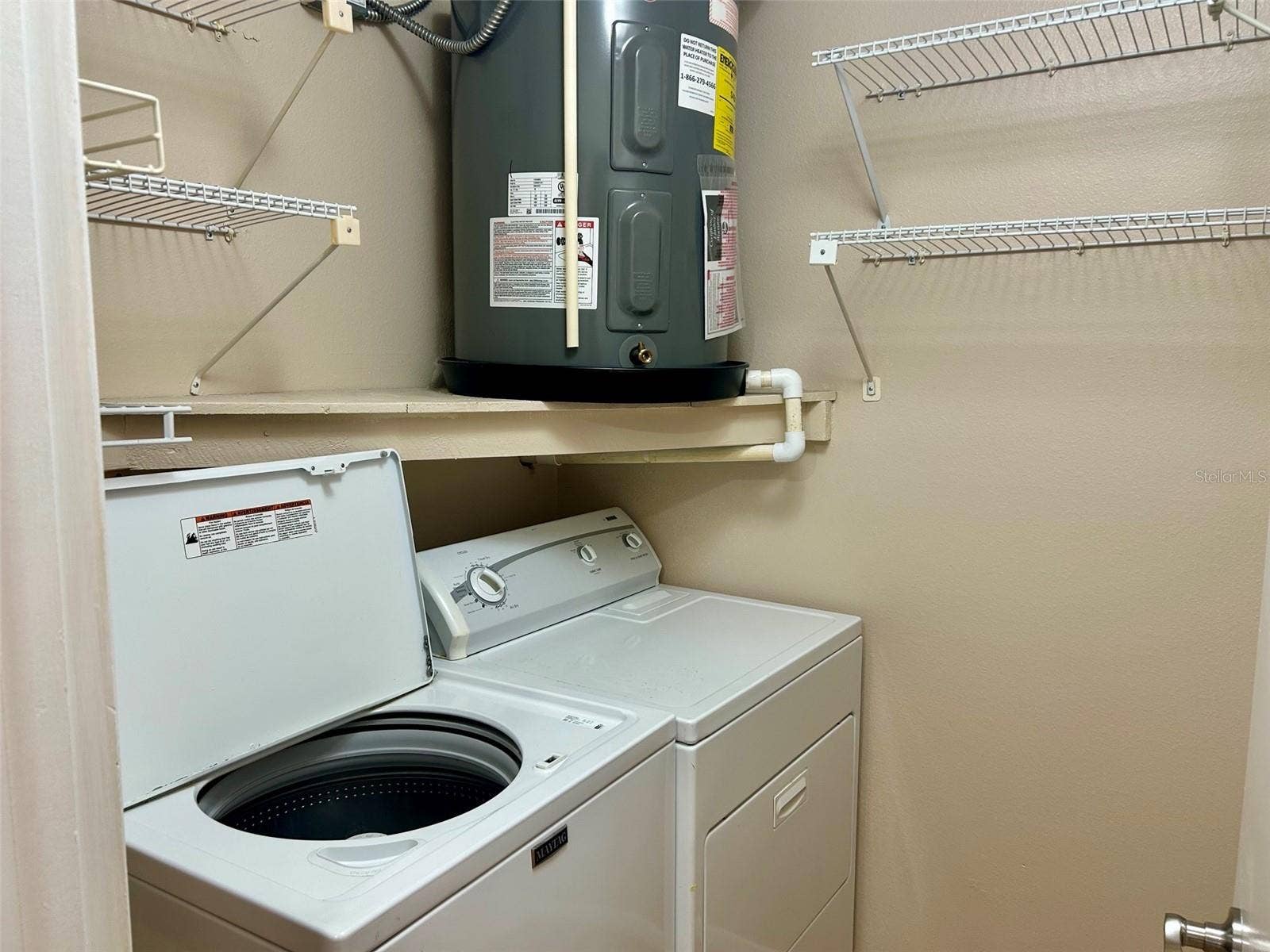 2506 OAKLEAF LANE, #25B, Clearwater, FL 33763 Inside Laundry Room