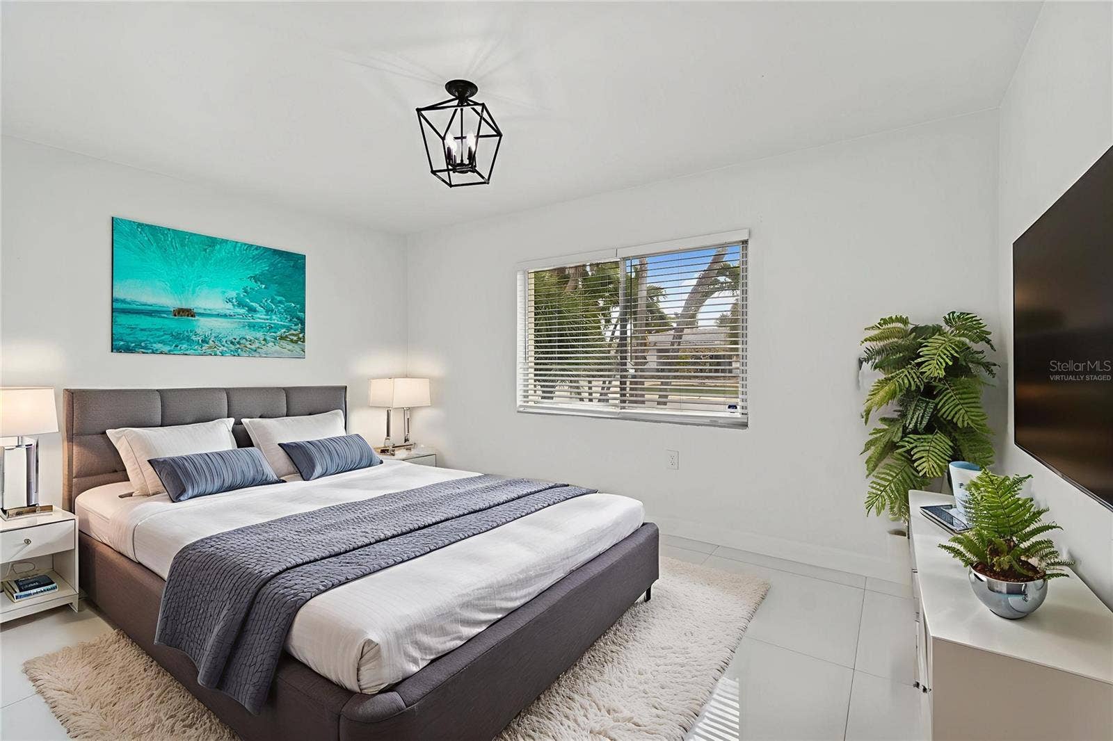 455 81ST AVENUE, St Pete Beach, FL 33706 Virtually staged Bedroom 1