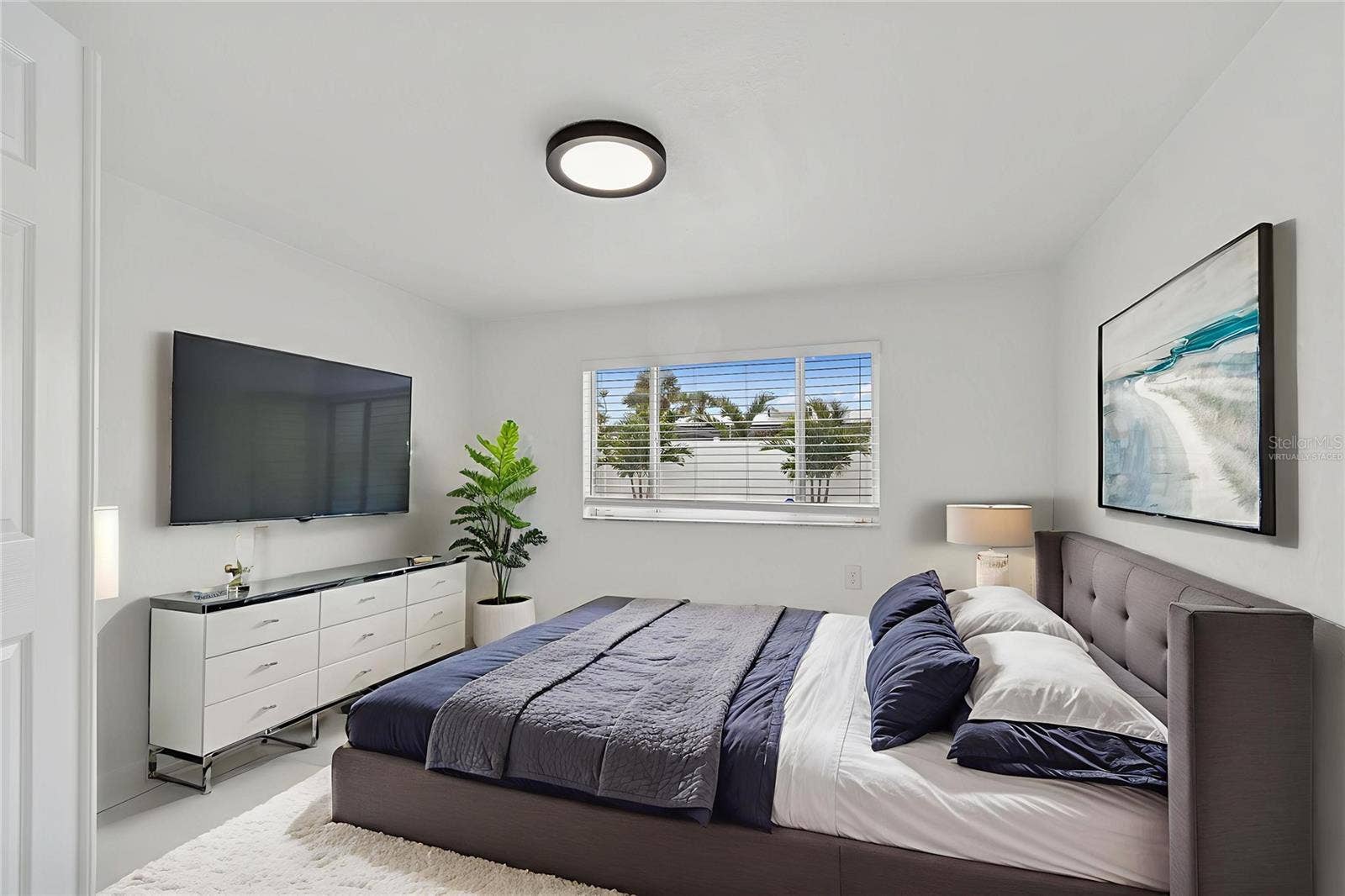 455 81ST AVENUE, St Pete Beach, FL 33706 Virtually staged Bedroom 3