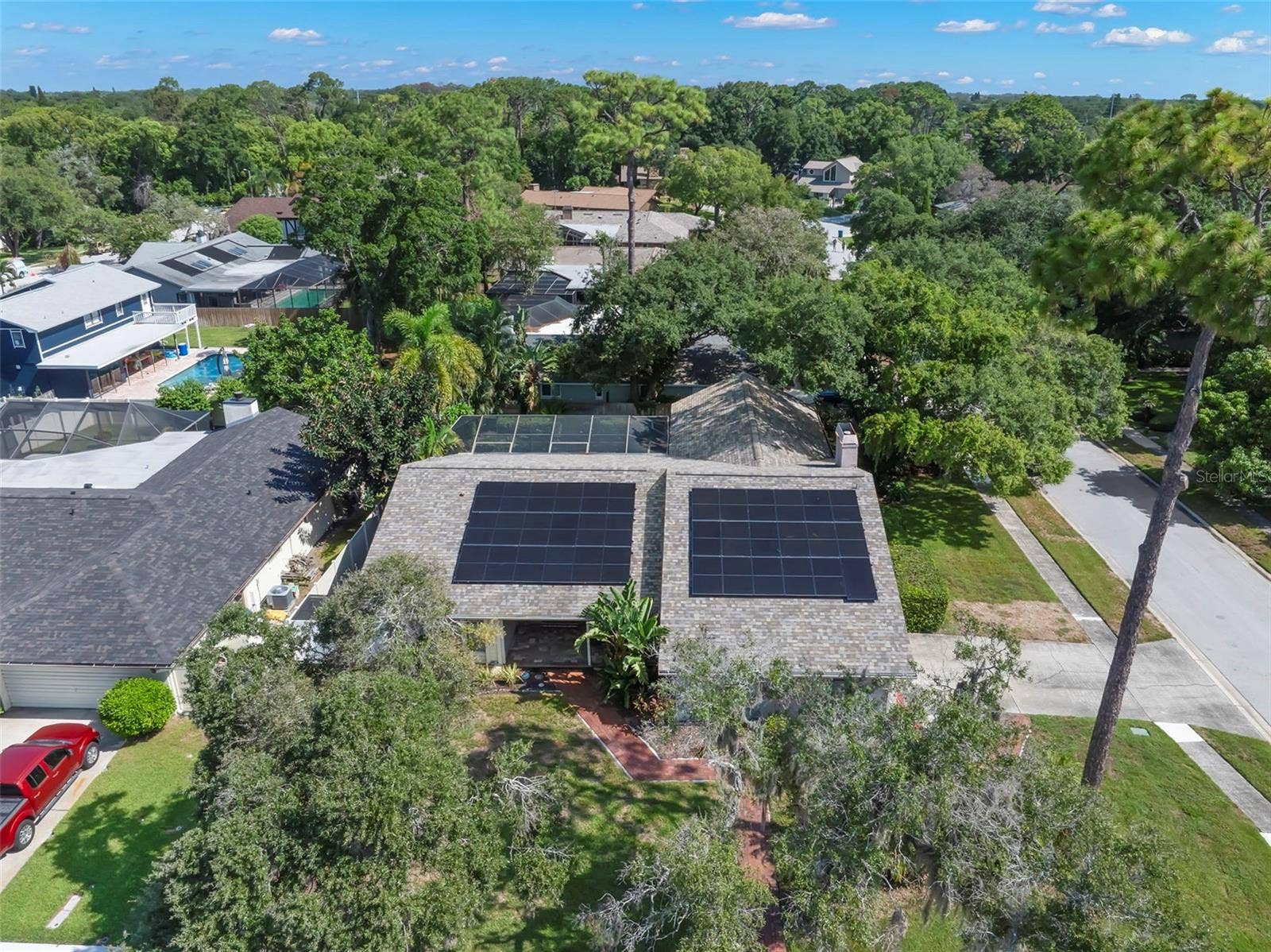 1419 INDIAN TRAIL S, Palm Harbor, FL 34683 Aerial
