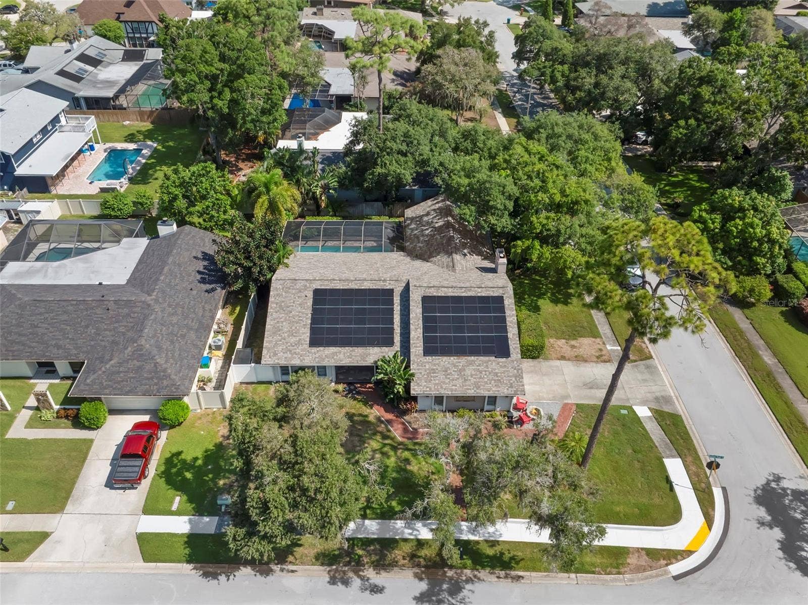 1419 INDIAN TRAIL S, Palm Harbor, FL 34683 Aerial