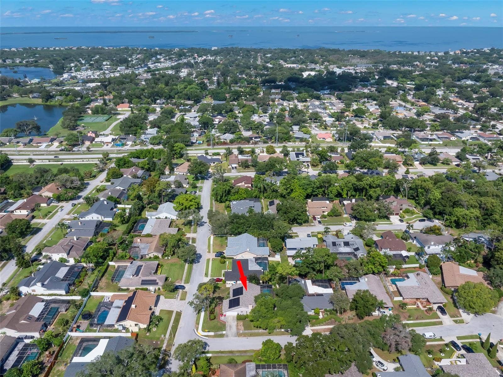 1419 INDIAN TRAIL S, Palm Harbor, FL 34683 Aerial