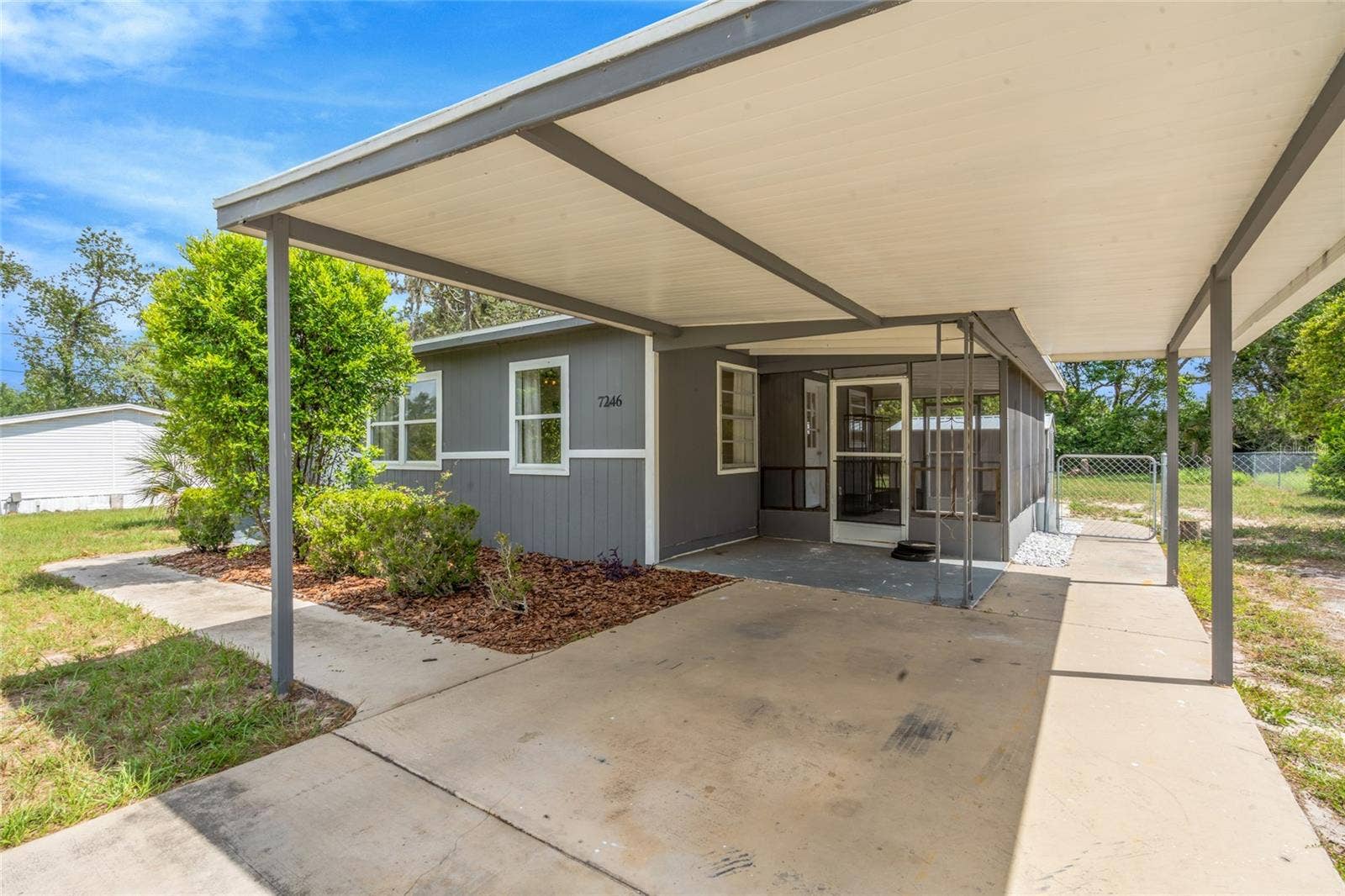 7246 SEALAWN DRIVE, Spring Hill, FL 34606 Carport