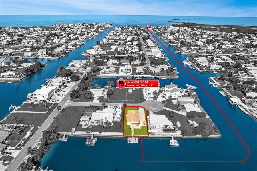 Property photo for 4392 3RD ISLE DRIVE, Hernando Beach, FL