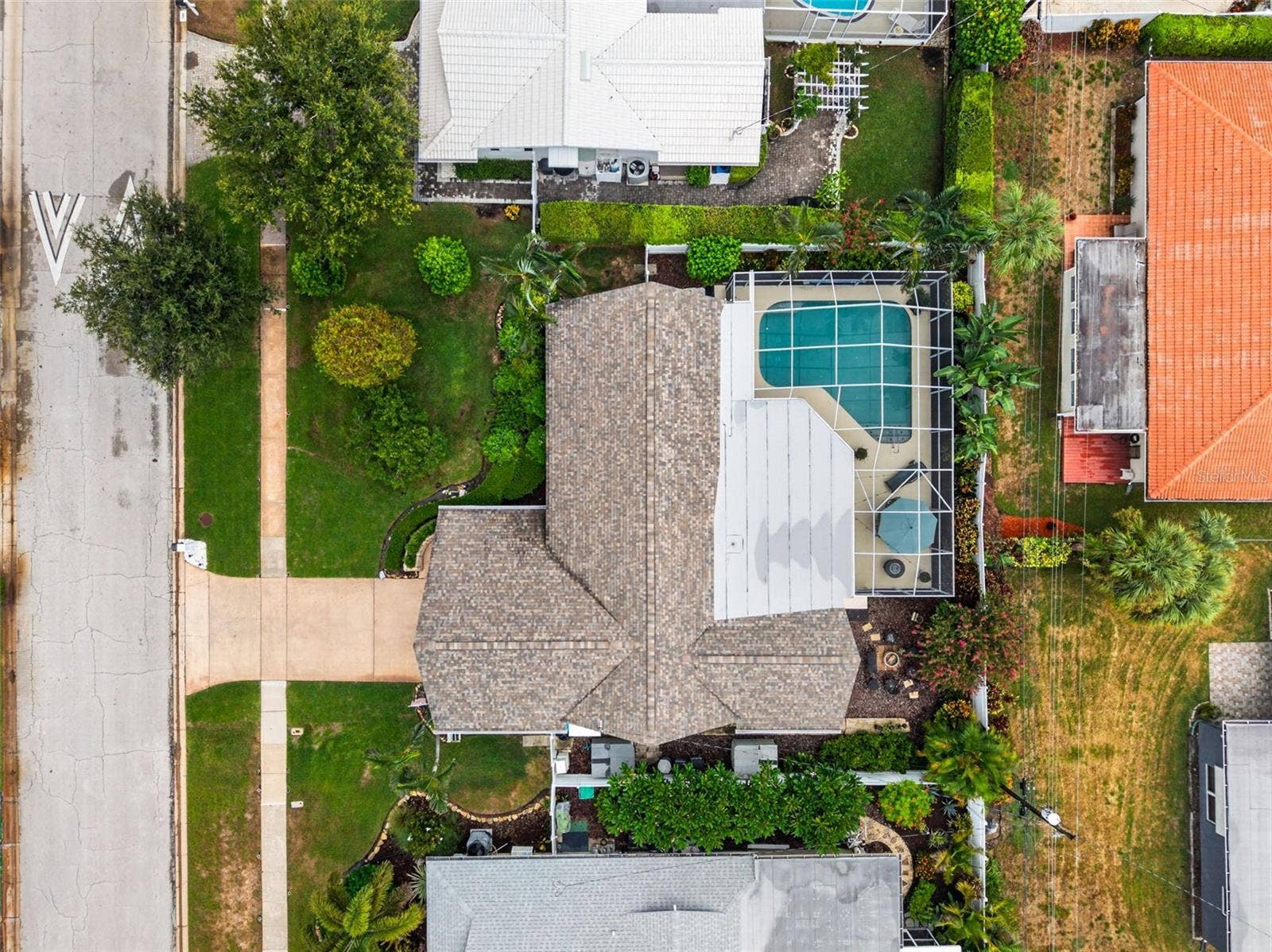 9795 PORTSIDE DRIVE, Seminole, FL 33776 Arial view of House