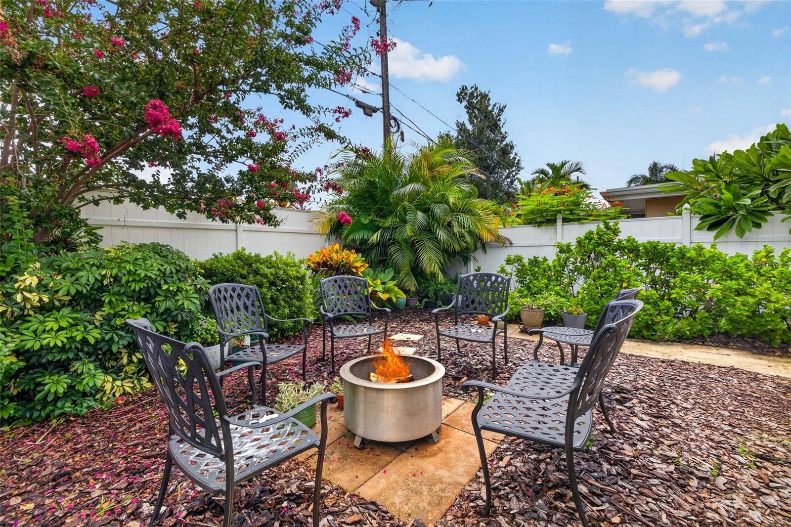 9795 PORTSIDE DRIVE, Seminole, FL 33776 Backyard/Fire Pit
