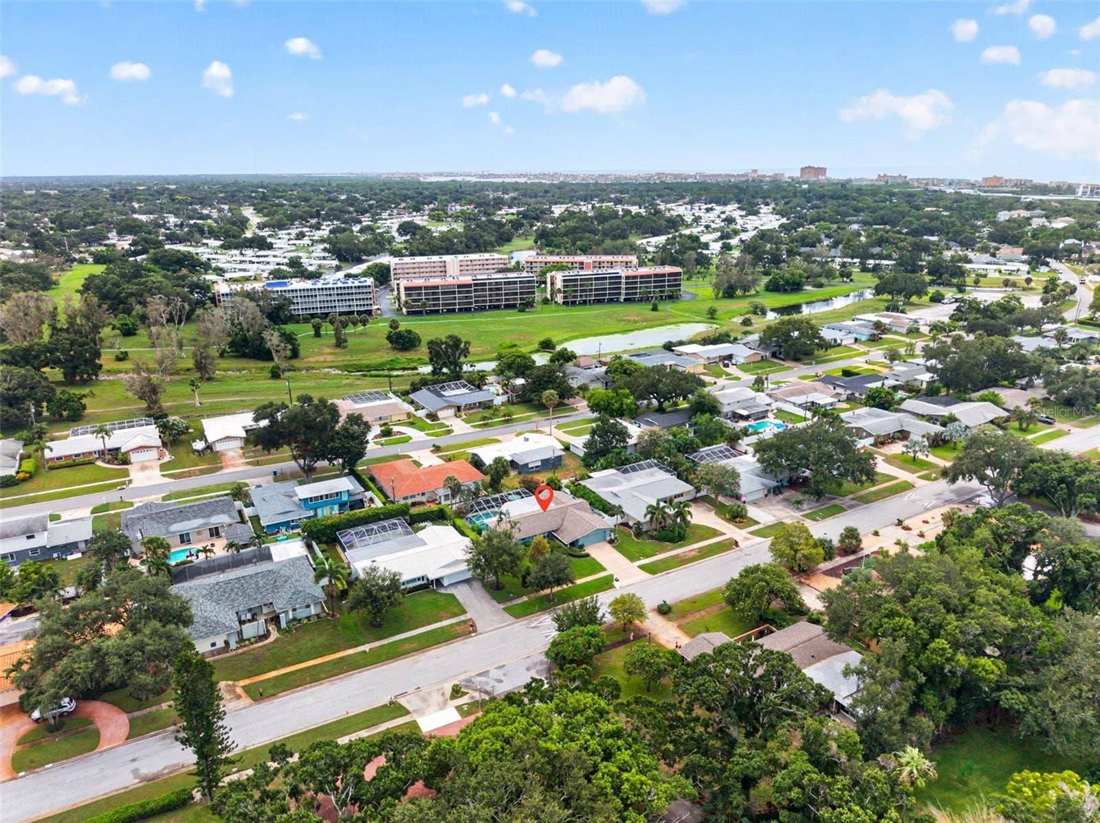 9795 PORTSIDE DRIVE, Seminole, FL 33776 Arial of Yacht Club Estates