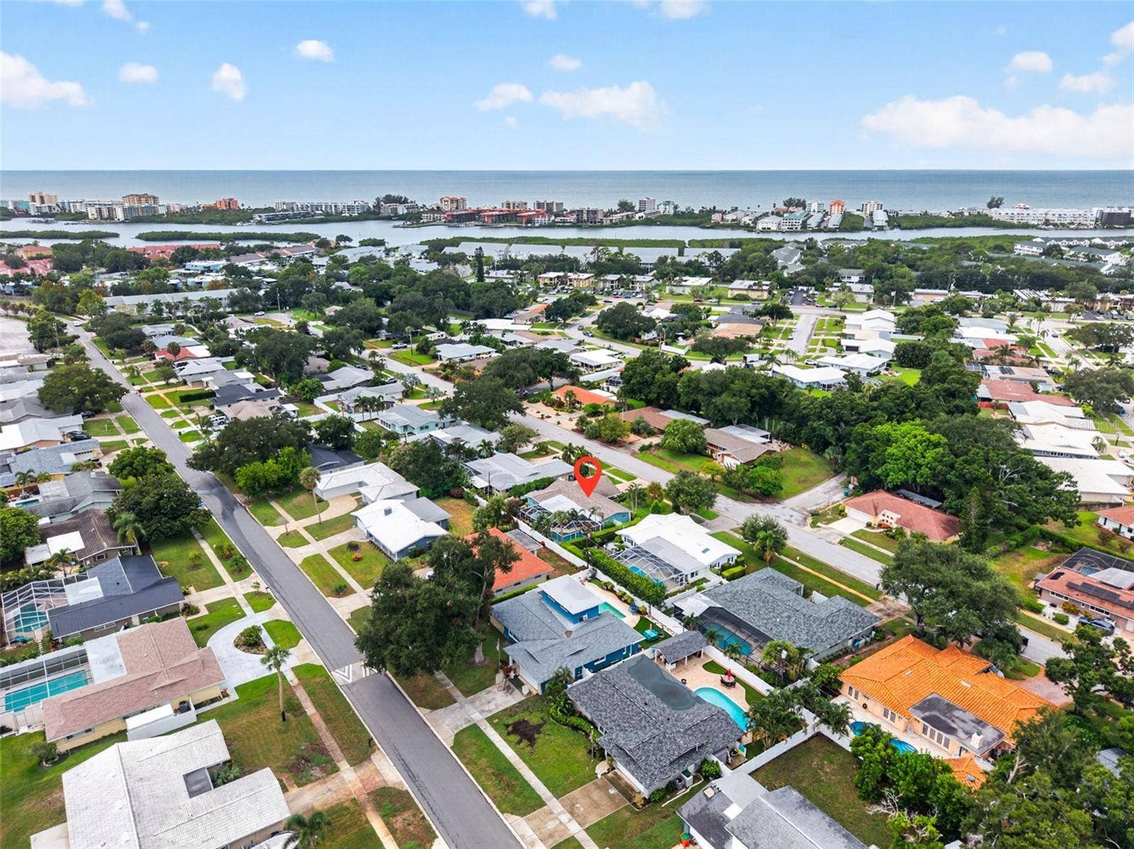 9795 PORTSIDE DRIVE, Seminole, FL 33776 Arial of Yacht Club Estates