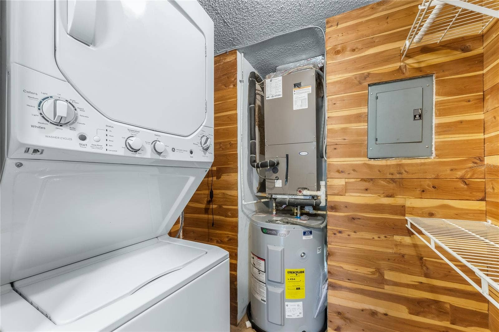 Stackable washer and dryer