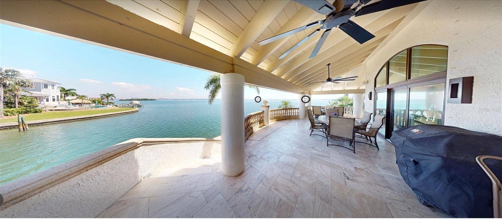 101 9TH STREET E, Tierra Verde, FL 33715 Wrap around balcony
