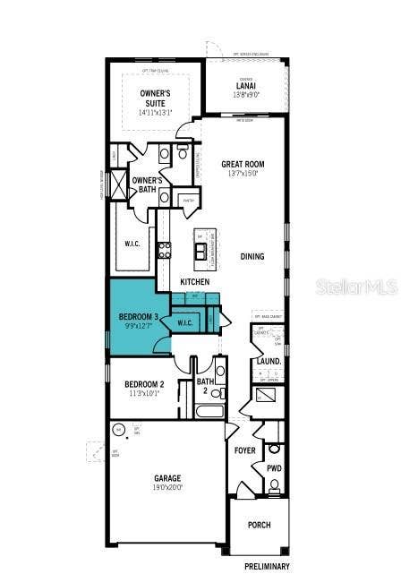 1767 SOARING VIDA STREET, Palmetto, FL 34221 Floor Plan